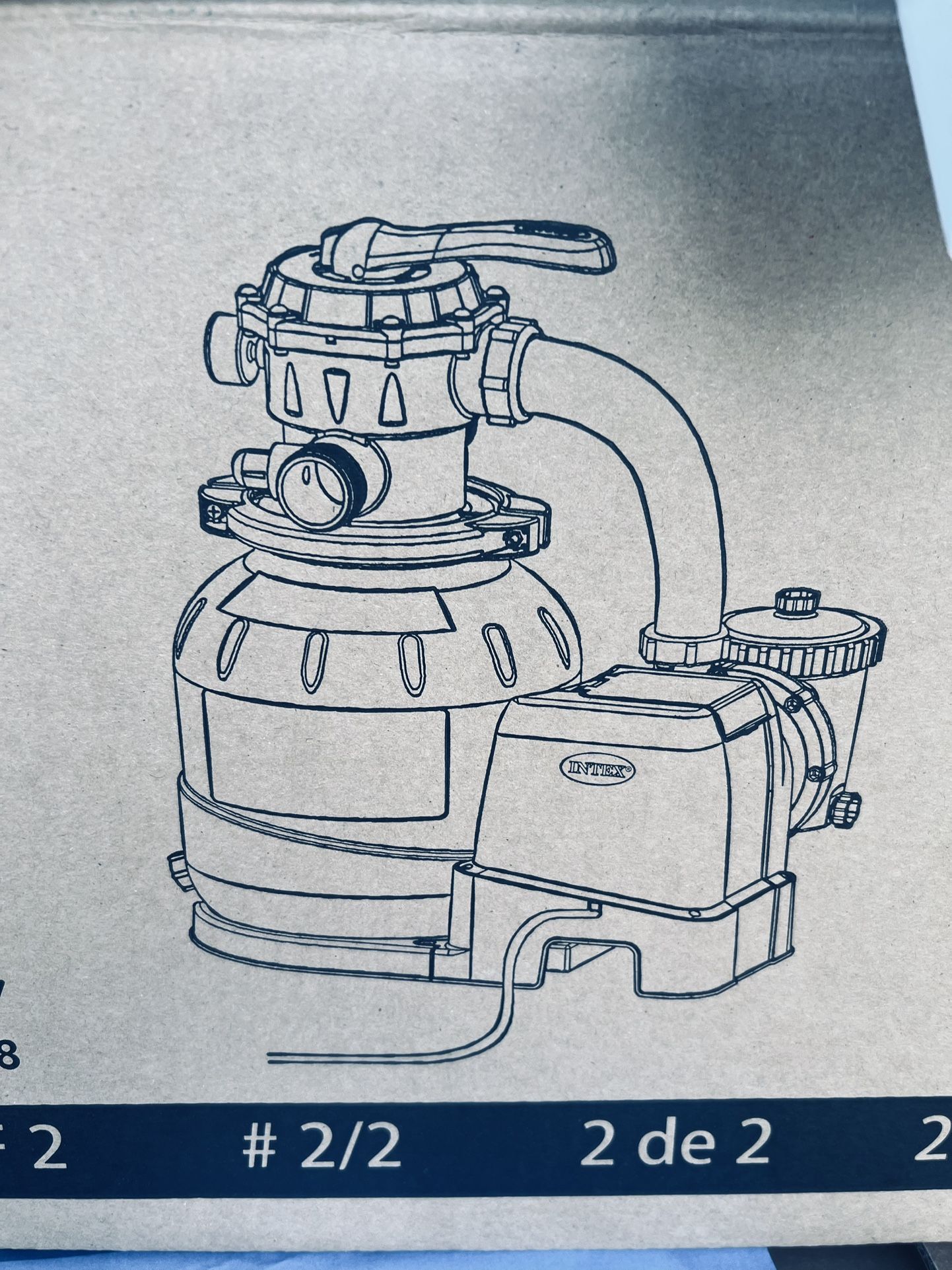 Pool Filter Above the Ground SX 3000 New In Box