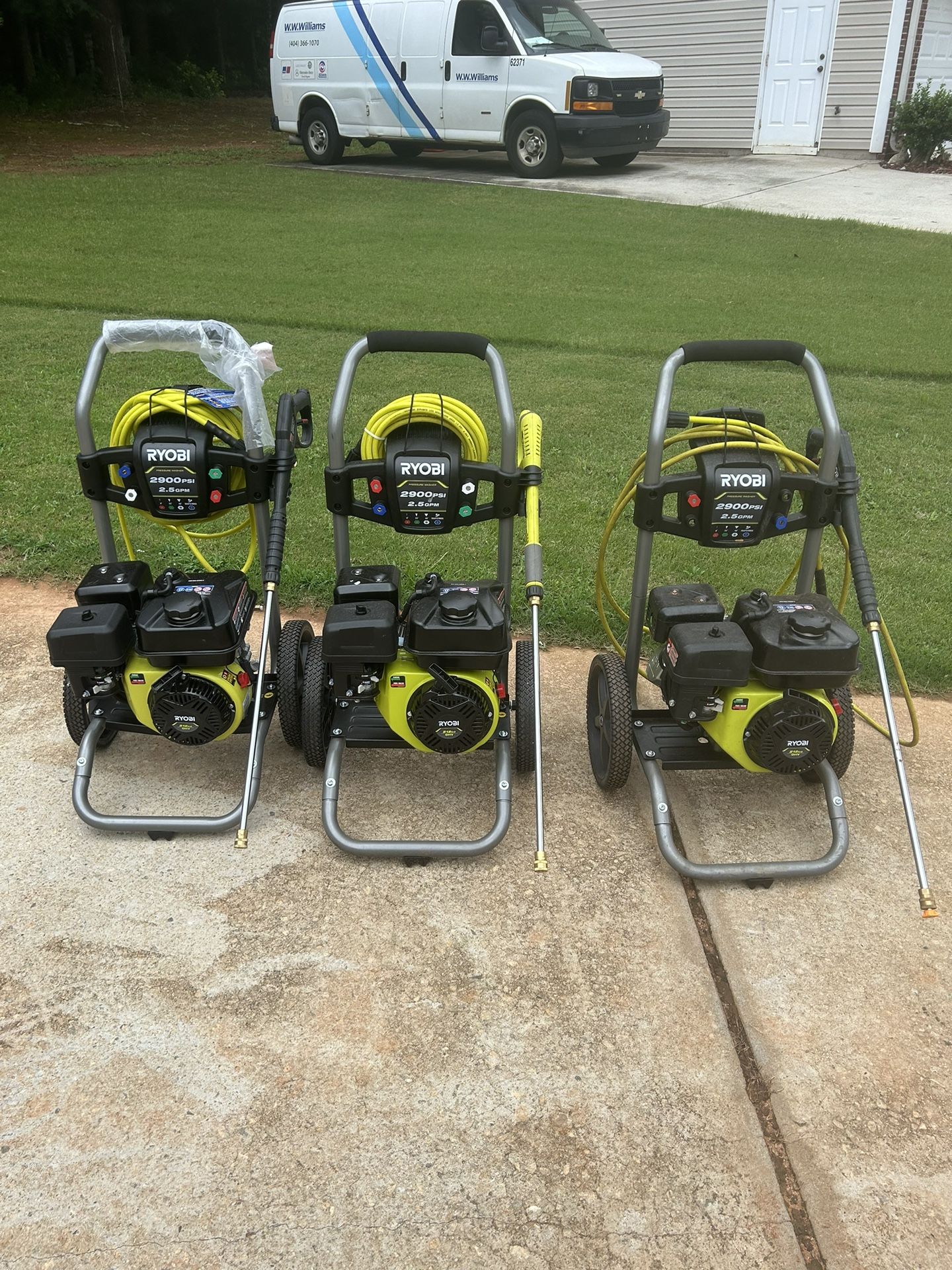3 Pressure Washers