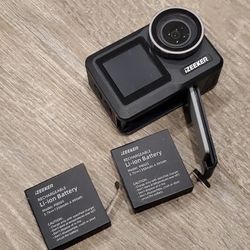 iZEEKER iA800 Action Camera 4K 24MP with Touchscreen Dual Screen Vlog Camera GoPro