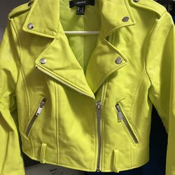 Forever 21 Women’s Leather Jacket S Size 