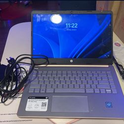 HP 14 Laptop Rose Gold 