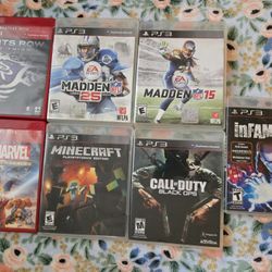 Playstation 3 PS3 Video Game Lot Of 6