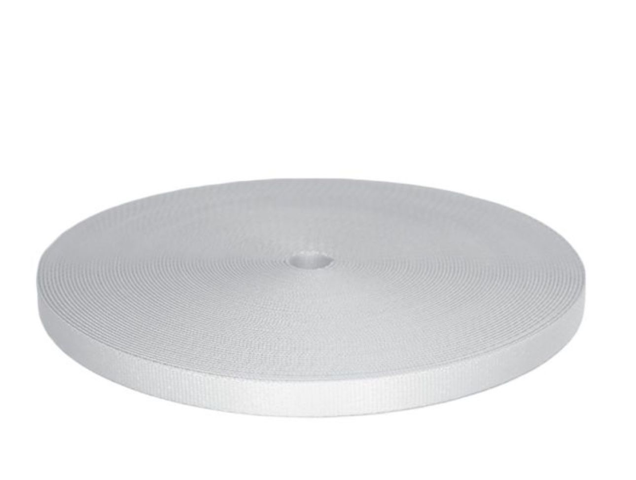 1/2” white Polypropylene webbing roll
