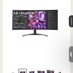 34 Inch Curved UltraWide™ QHD 1440P HDR 10 160Hz USB Type-C™ Monitor with AMD FreeSync™ Premium Pro 34WP75C-B