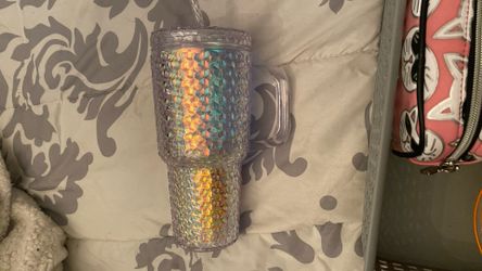 Iridescent Textured Tumbler 
