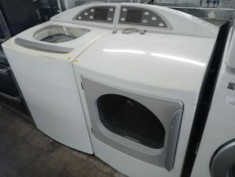 GE Profile Harmony top load washer and dryer set - Free delivery