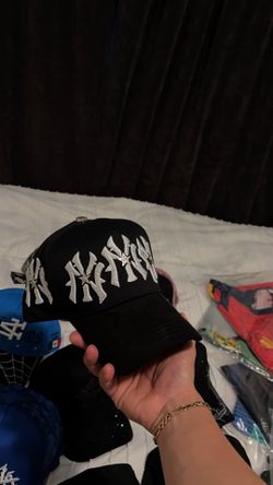 STAROL Black Baseball Cap with White Embroidered Design