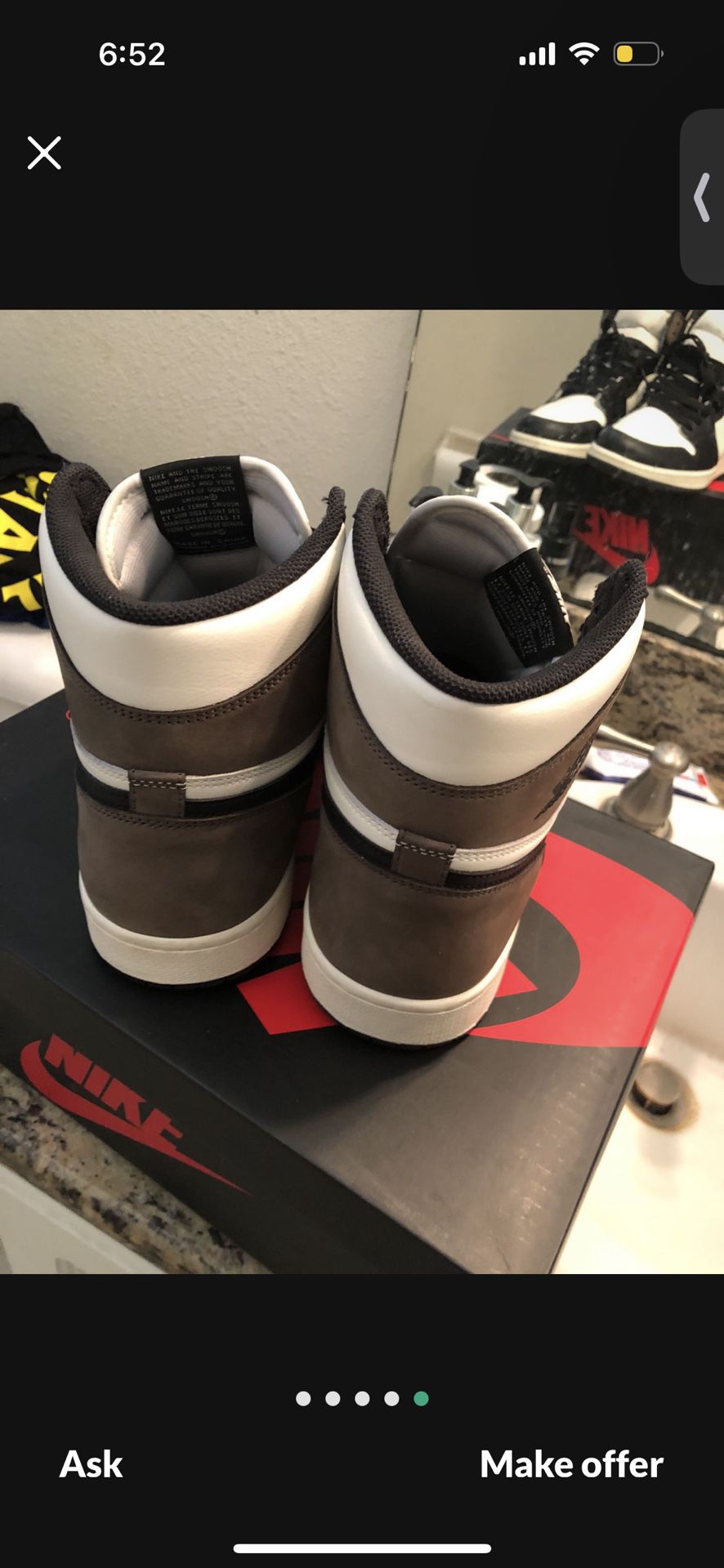Brand New Mocha Jordan 1s size 11.5