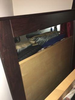 mirror bed head board