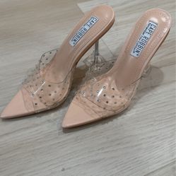 Clear Heels Size 5.5