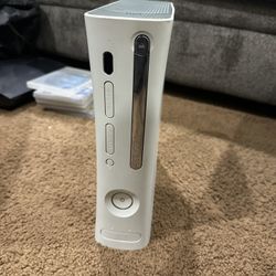 Xbox 360 With Cables And Controller