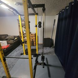 Lat Pulldown Cage Attachment 