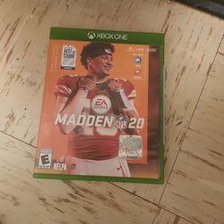 Xbox One Madden 20 