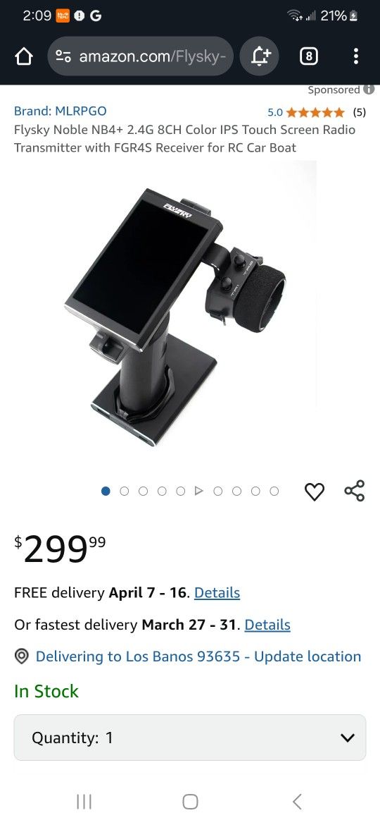 Noble Flysky Rc Remote