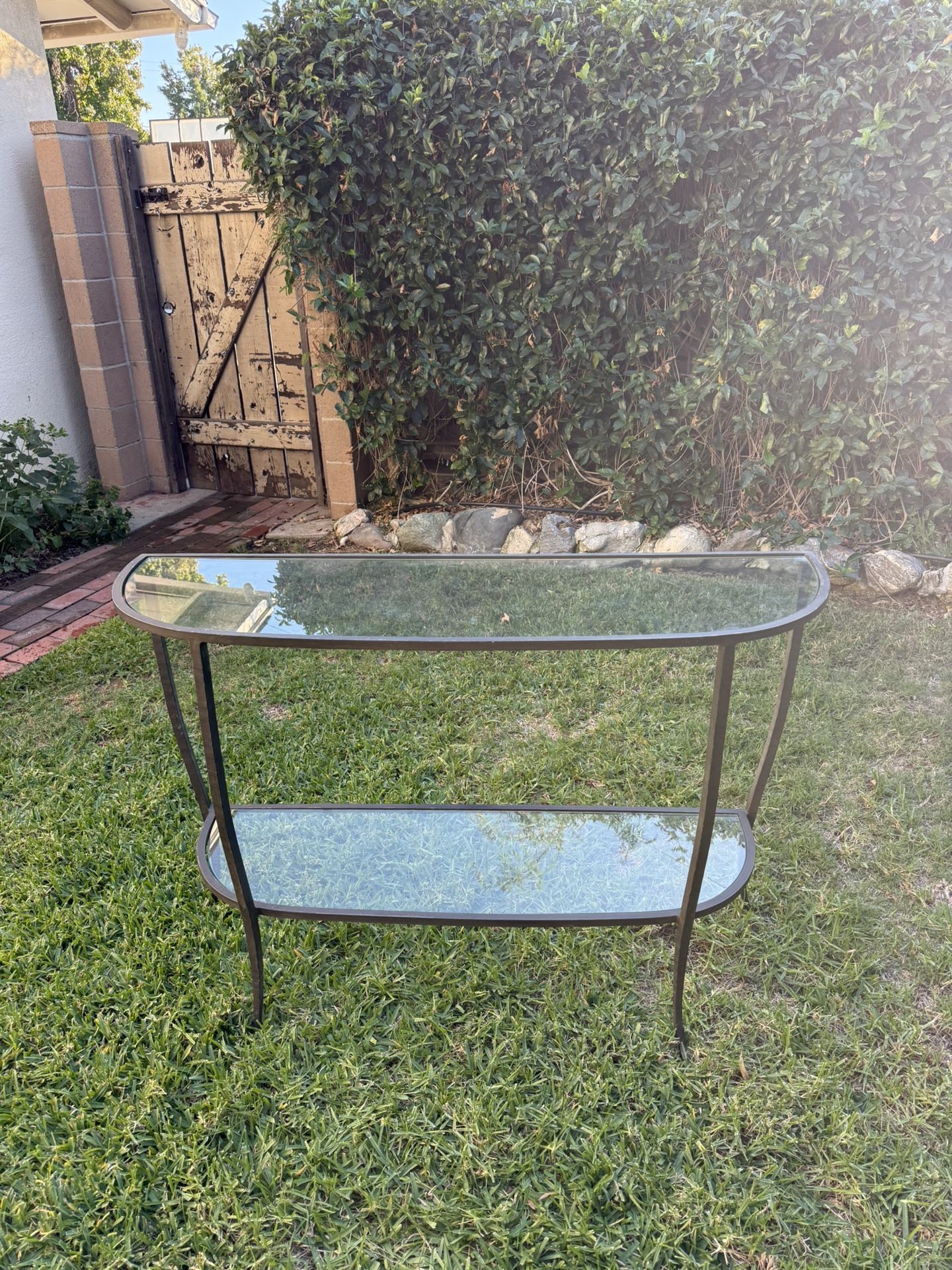 Pottery Barn Wrought Iron Table