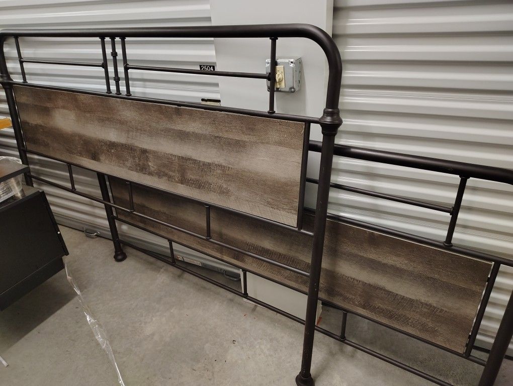 King Headboard and Footboard