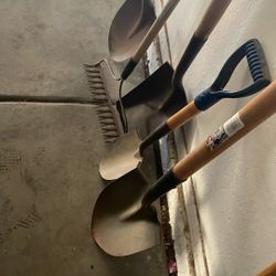 Shovels and Rake