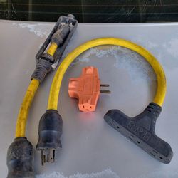 Extension cord pigtails $,30.