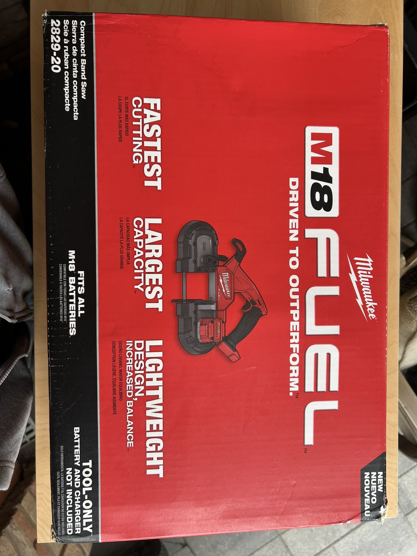 Milwaukee M18 Bandsaw (tool Only)