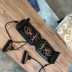 Advanced Push-Up Training Board - Workout Board for Arms, Abs, Chest & Shoulders, HOME GYM