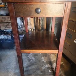 Small stand/shelf with drawer