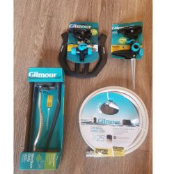 GILMOUR HOSE, SPRINKLER,  SPIKE SET