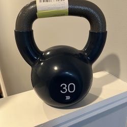 Never use 30 pound kettle bell