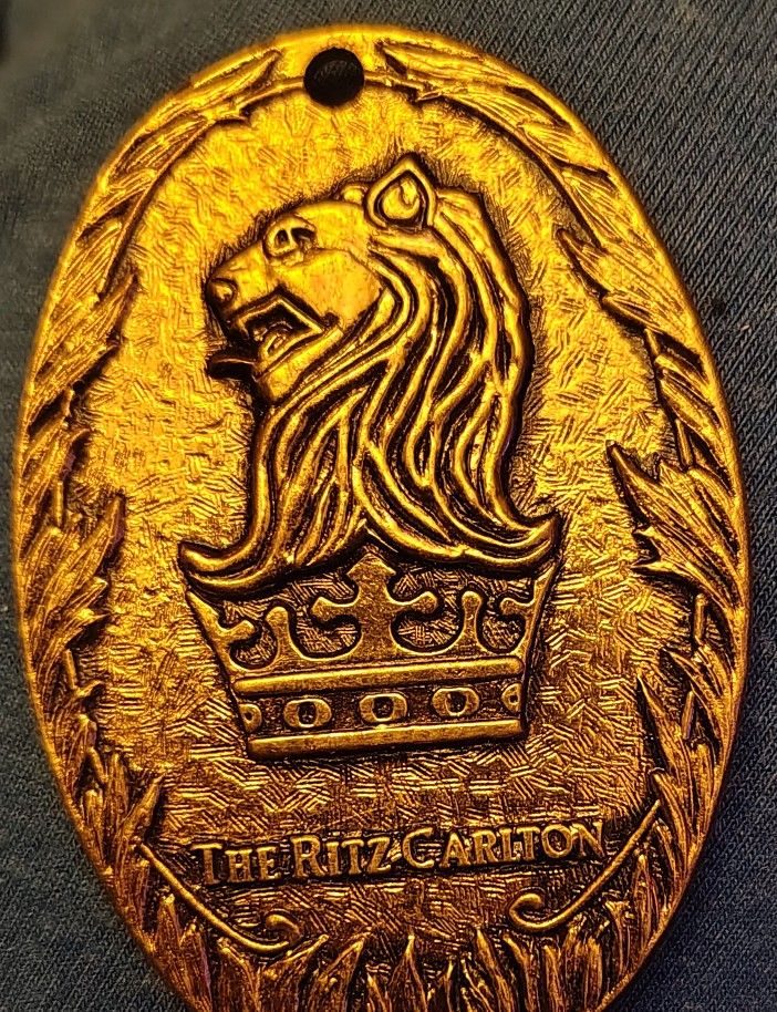The Ritz Carlton Gold Key Chain