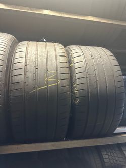 PAIR OF TIRE 265 35 20 MICHELIN 85% LIFE