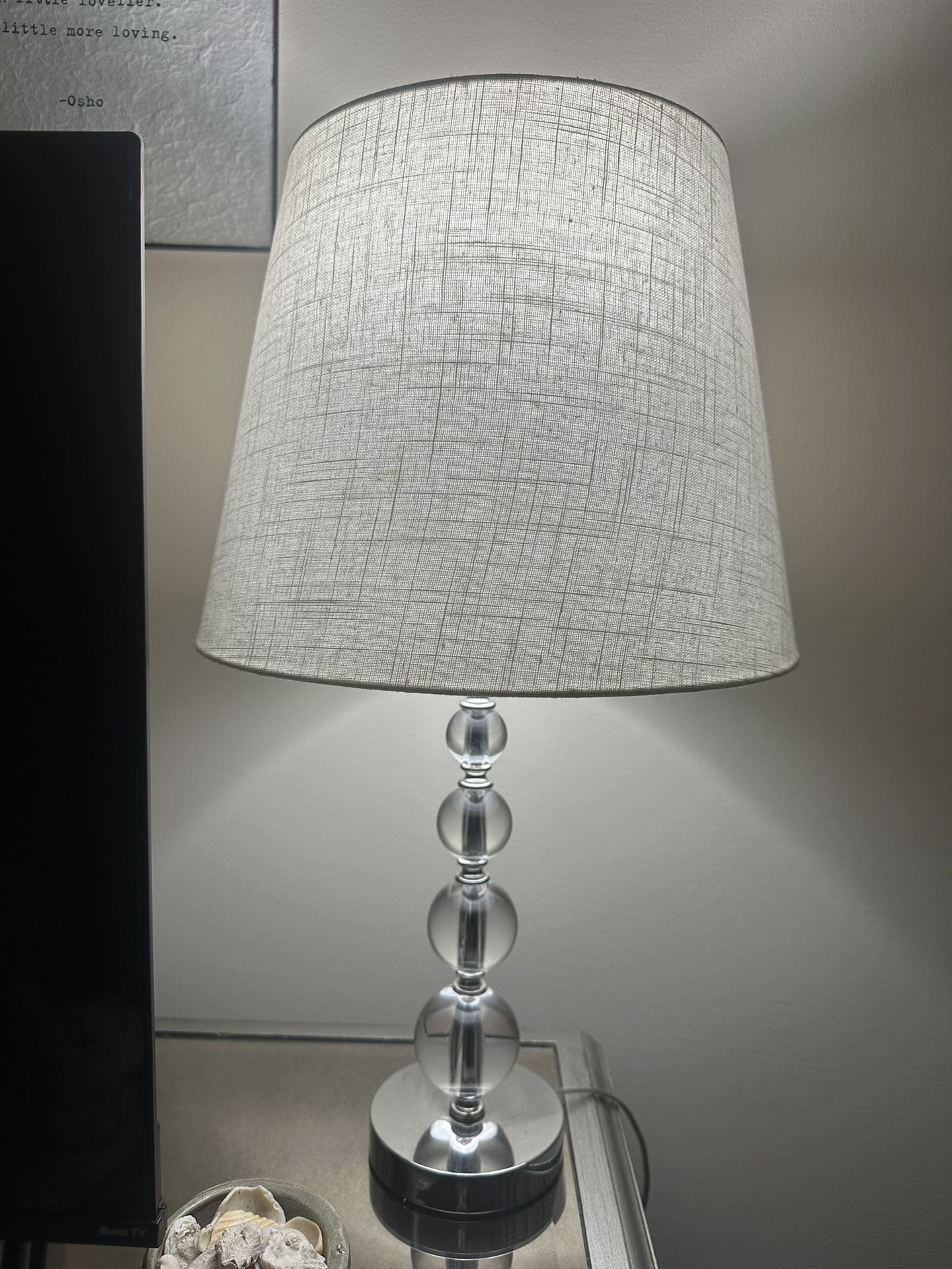 Silver Bubble Lamp