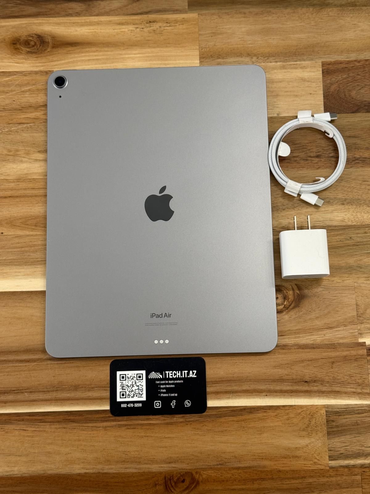 📱 iPad Air (M2) A2898 13inch | 128GB | Silver | Unlocked | Hablo Español