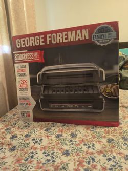 George Foreman Smokeless Grill Family Size