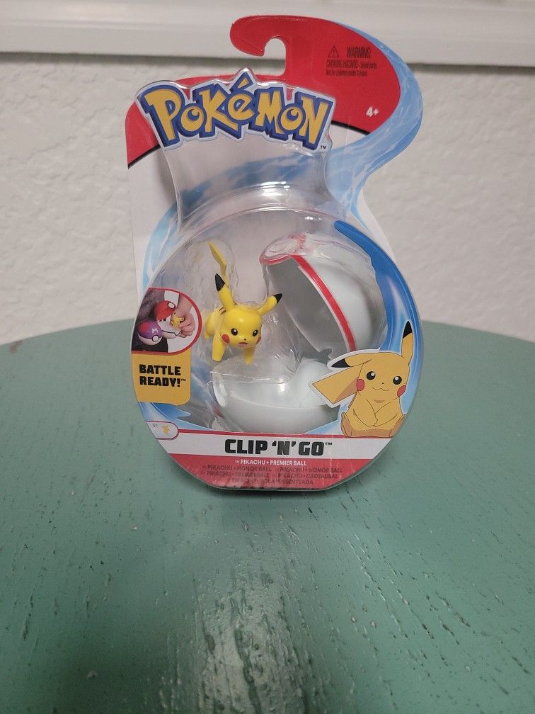 Pokemon Clip N Go Pikachu