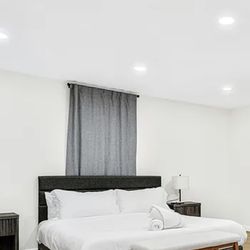 King size bed with mattress