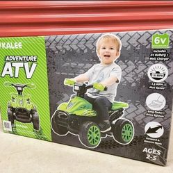 Kalee Green Quad ATV 6 Volt Battery
Powered Ride on