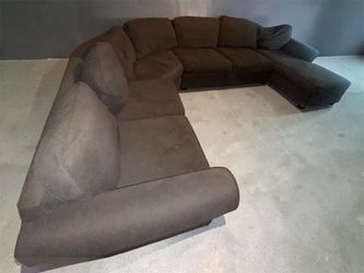 Large U-Shaped Sectional Couch