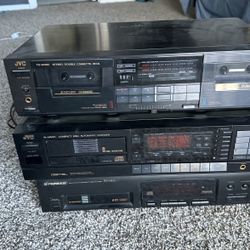 JVC and Pioneer Stereo Equipment 