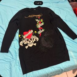 Ed Hardy shirt dress size 5xl