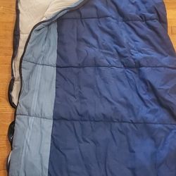 Blue sleeping bag (child's)