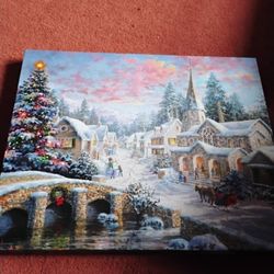 Heaven On Earth Christmas Canvas Today-Sunday Only$30 -No Holds)