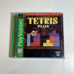 Tetris Plus Sony PlayStation 1 PS1, TESTED & WORKING! Complete