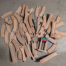 Wooden Train Track Toys For Kids