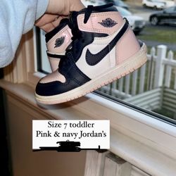 TODDLER JORDAN SNEAKERS. SIZE 7