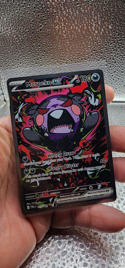2026 Pokemon Morpeko EX Pitch Black 117/084 SIR Special Illustration Rare!