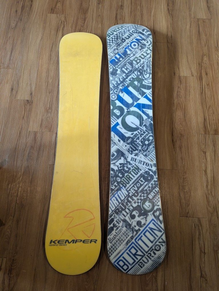 Snowboards And Boots (Individually Priced)