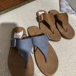 New Lot Of 2 Womens Size 8 Soda Sandals 