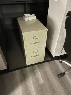 Filing cabinet two drawer