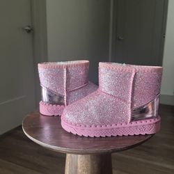 pink toddle boots 12.5