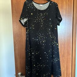LuLaRoe Short Sleeve Maxi Dress 3XL