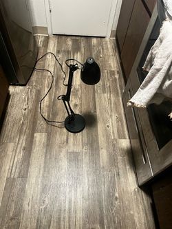 Adjustable Industrial style lamp 6ft cord